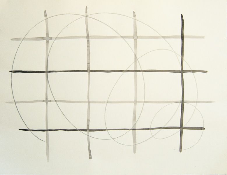 2013, crayon et gouache sur papier, 50 x 65 cm