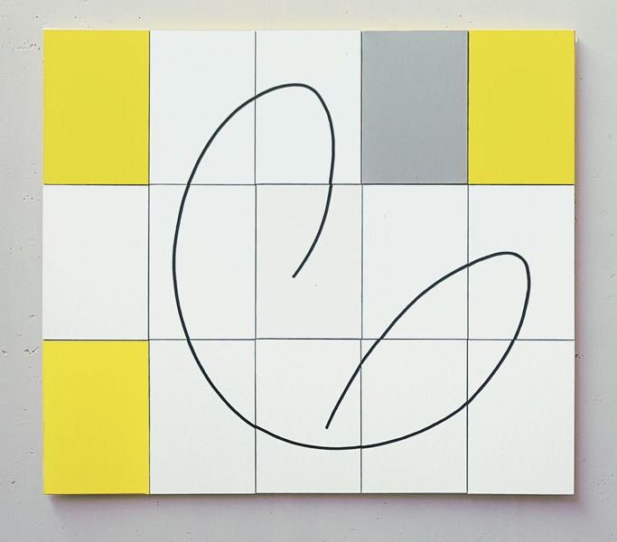 2010, acrylique sur toile, 105 x 120 cm, polyptyque